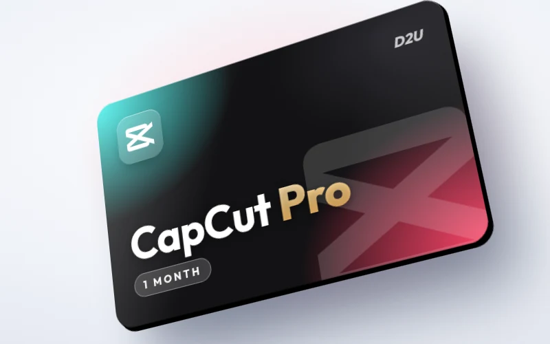 اشتراك CapCut Pro لمدة شهر