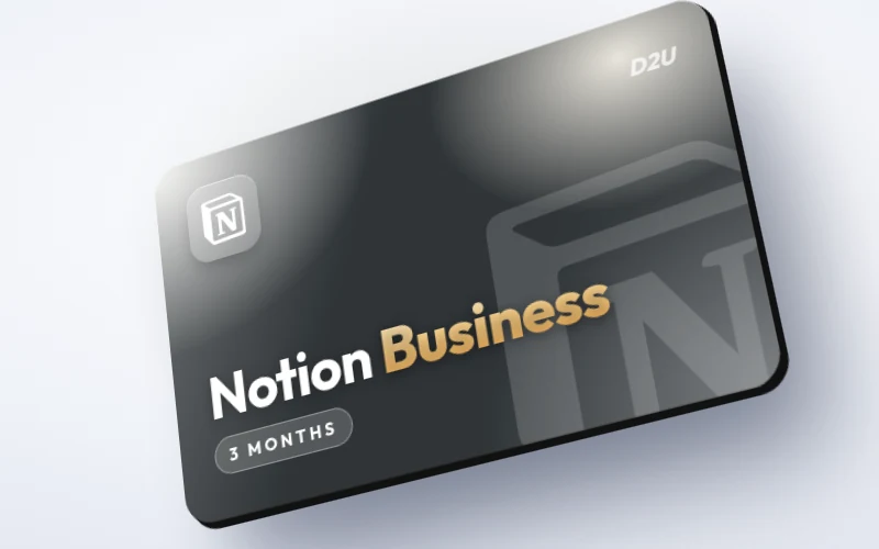 Notion Business — 3 شهور